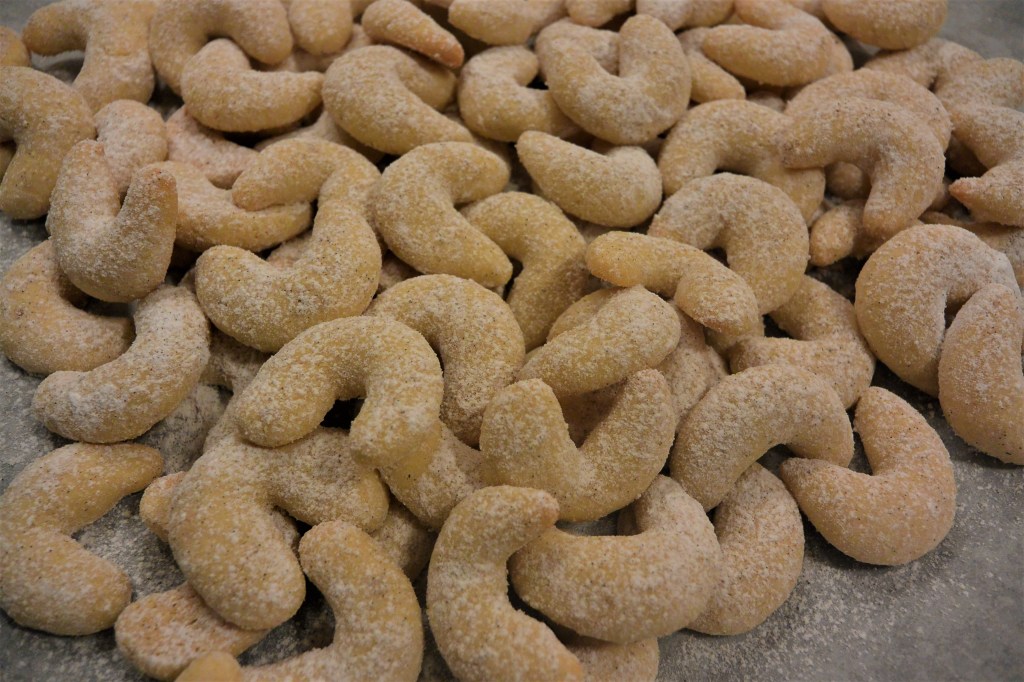 Weihnachtsplätzchen: Vanillekipferl