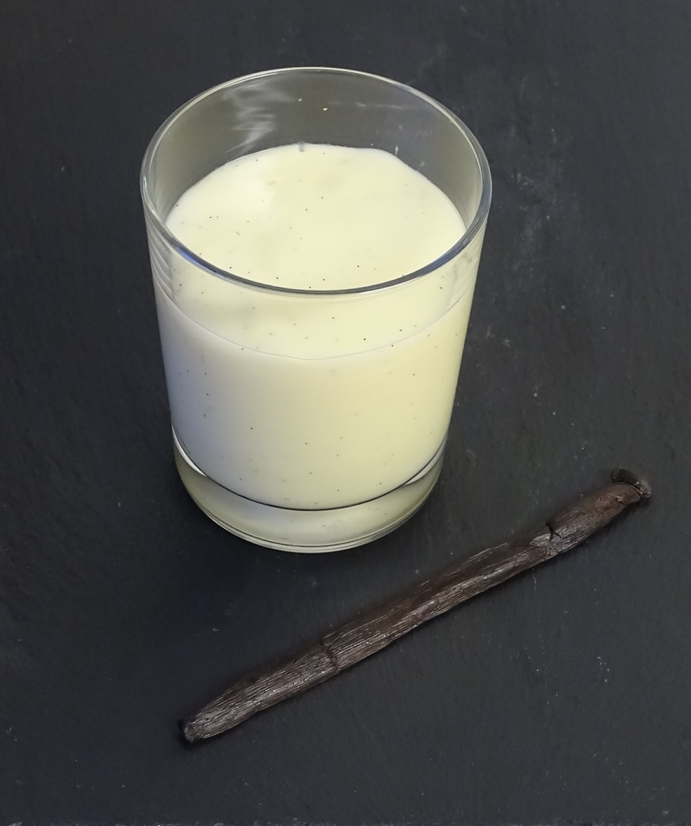 Vanille vla met stokje